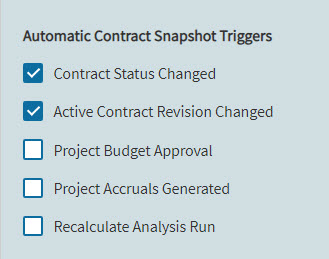 AutomaticContractSnapshotTriggers