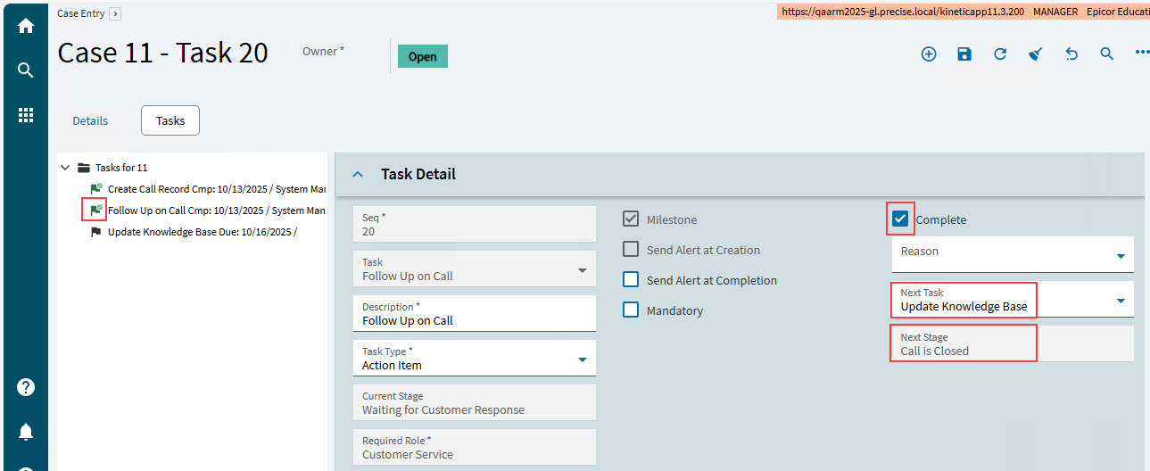 CaseTasks