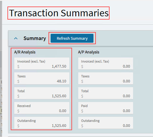 ClaimInTransactionSummaries