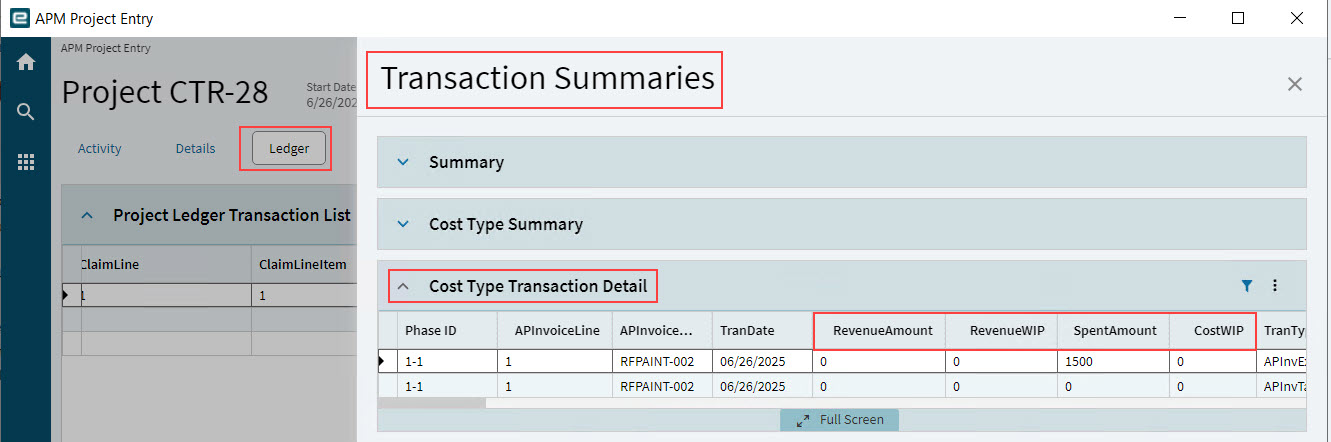 CostTypeTransactionDetail