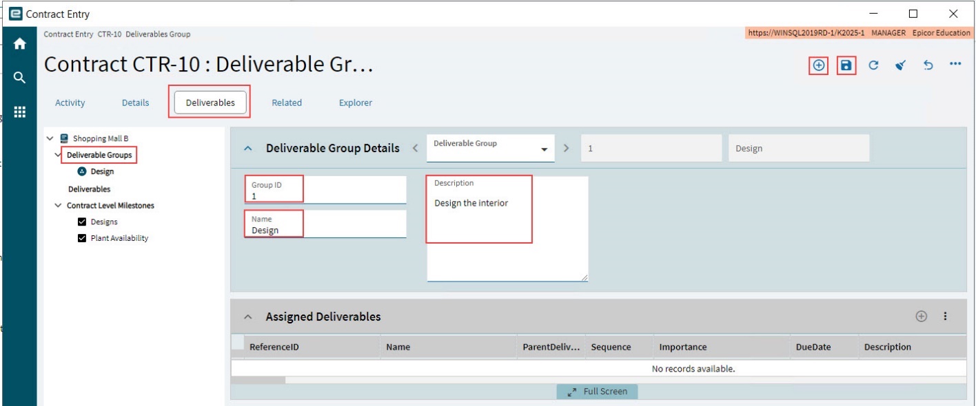 DeliverableGroupsDetails
