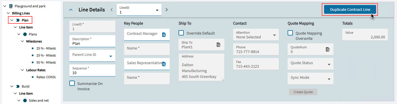 DuplicateContractLine