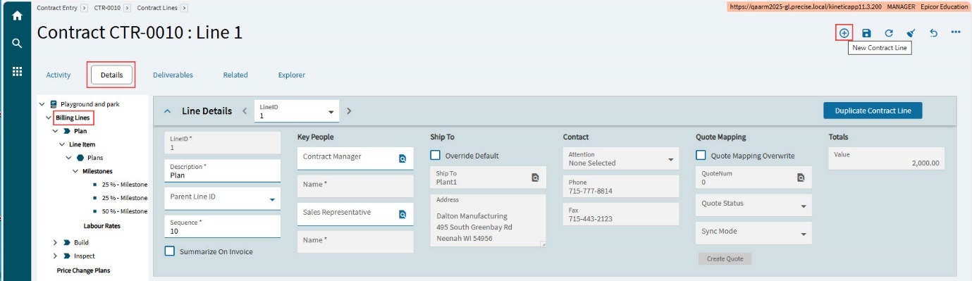 NewContractLine