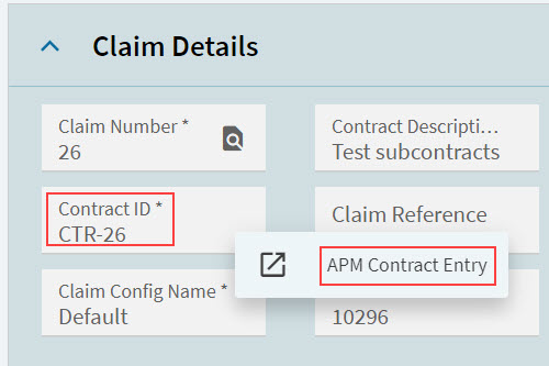 OpenContractEntryFromClaim