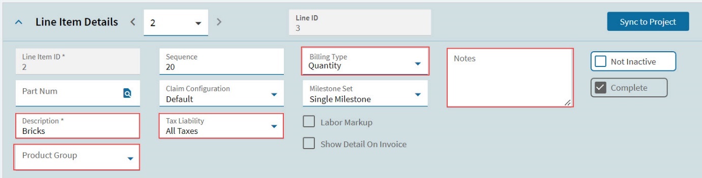 QuantityContractLineItem