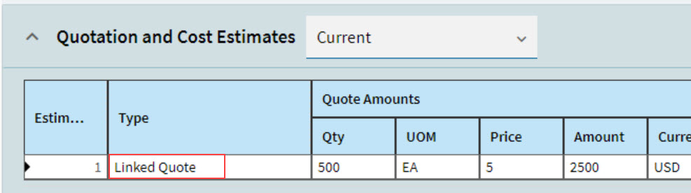 QuoteAndCosts