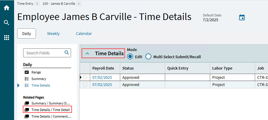 SelectTimeDetailOnTree