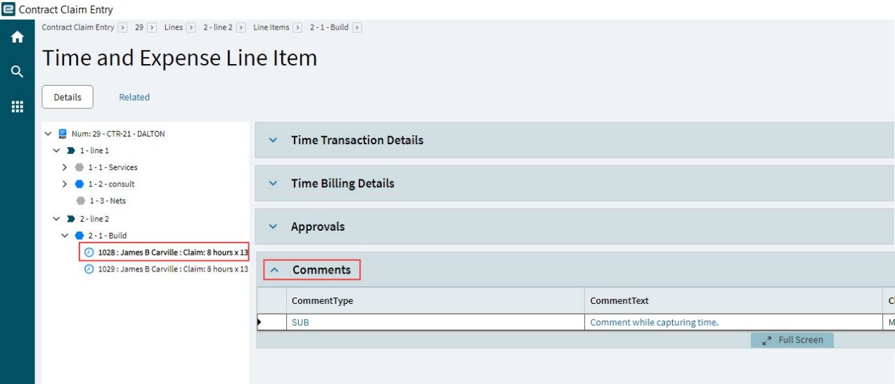 TimeAndExpenseComments