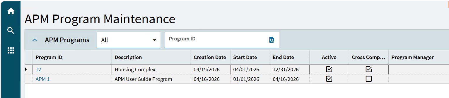 APMProgramEntry