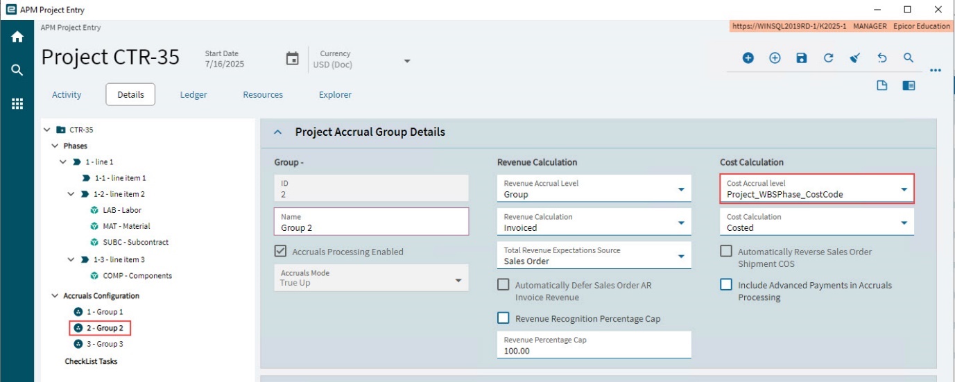 AccrualGroupDetailProject