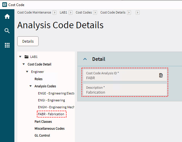 AnalysisCodeDetail