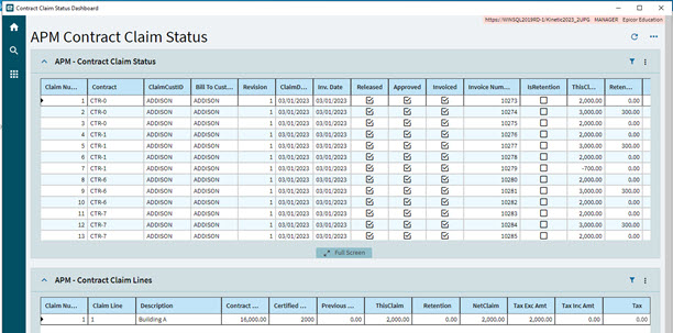 ContractClaimStatusDashboard