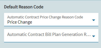 DefaultReasonCode