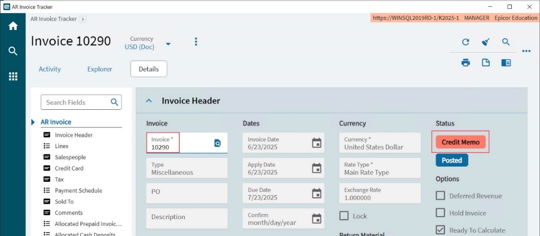 InvoiceTrackerCreditMemo