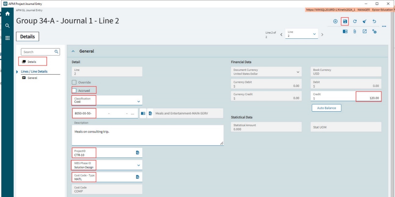 NewCreditJournalLine