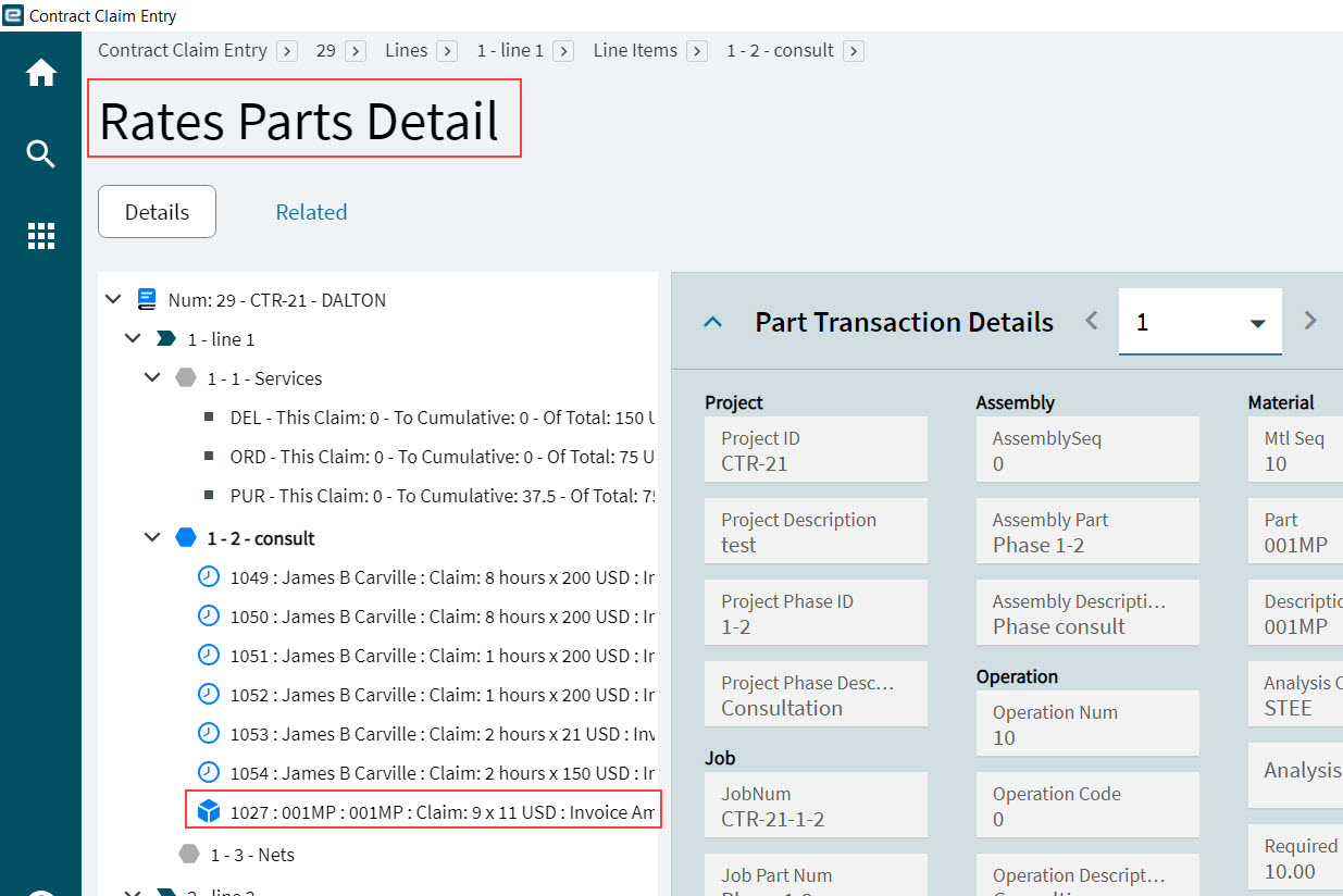 RatesPartsDetail