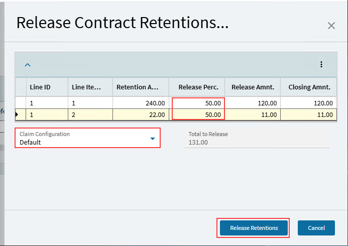 ReleasingContractRetentions