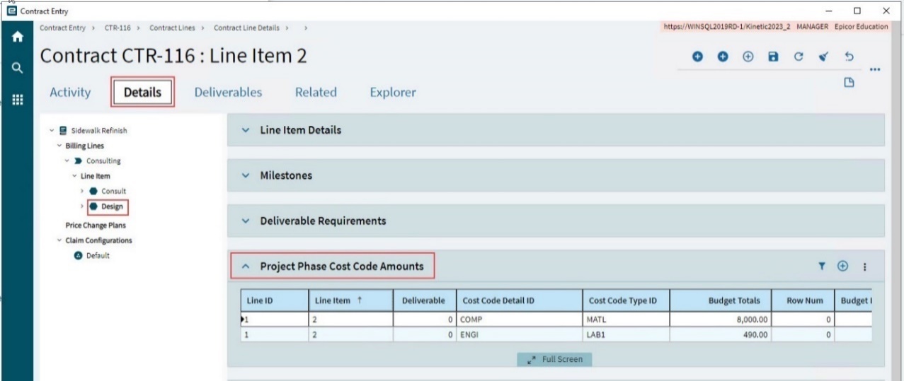 ReviewingCostCodeAmounts